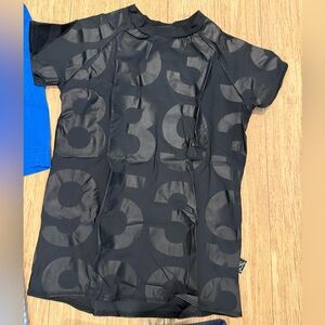 Kids Black Nununu Rash Guard